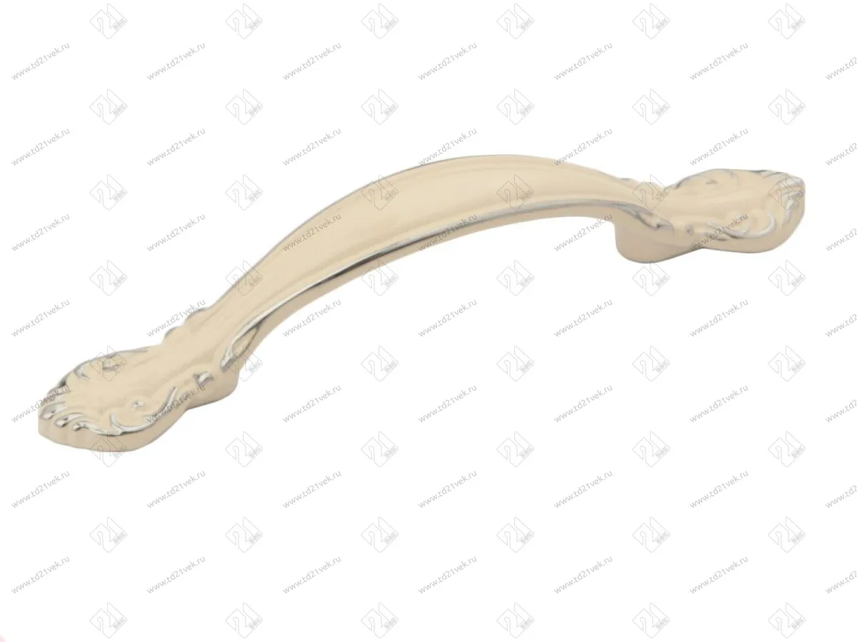 RS430CP/W.4/96 Ручка-скоба 96 мм белый/хром <40> 1