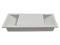 Заглушка кабель-канала, 156х66х22мм, белый