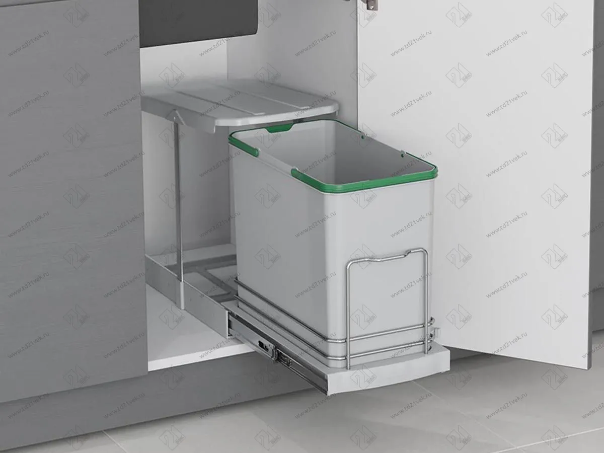 S-2571-G Мусорное ведро в базу 400 мм, Starax Large Busket, (260x440x400 мм) 1