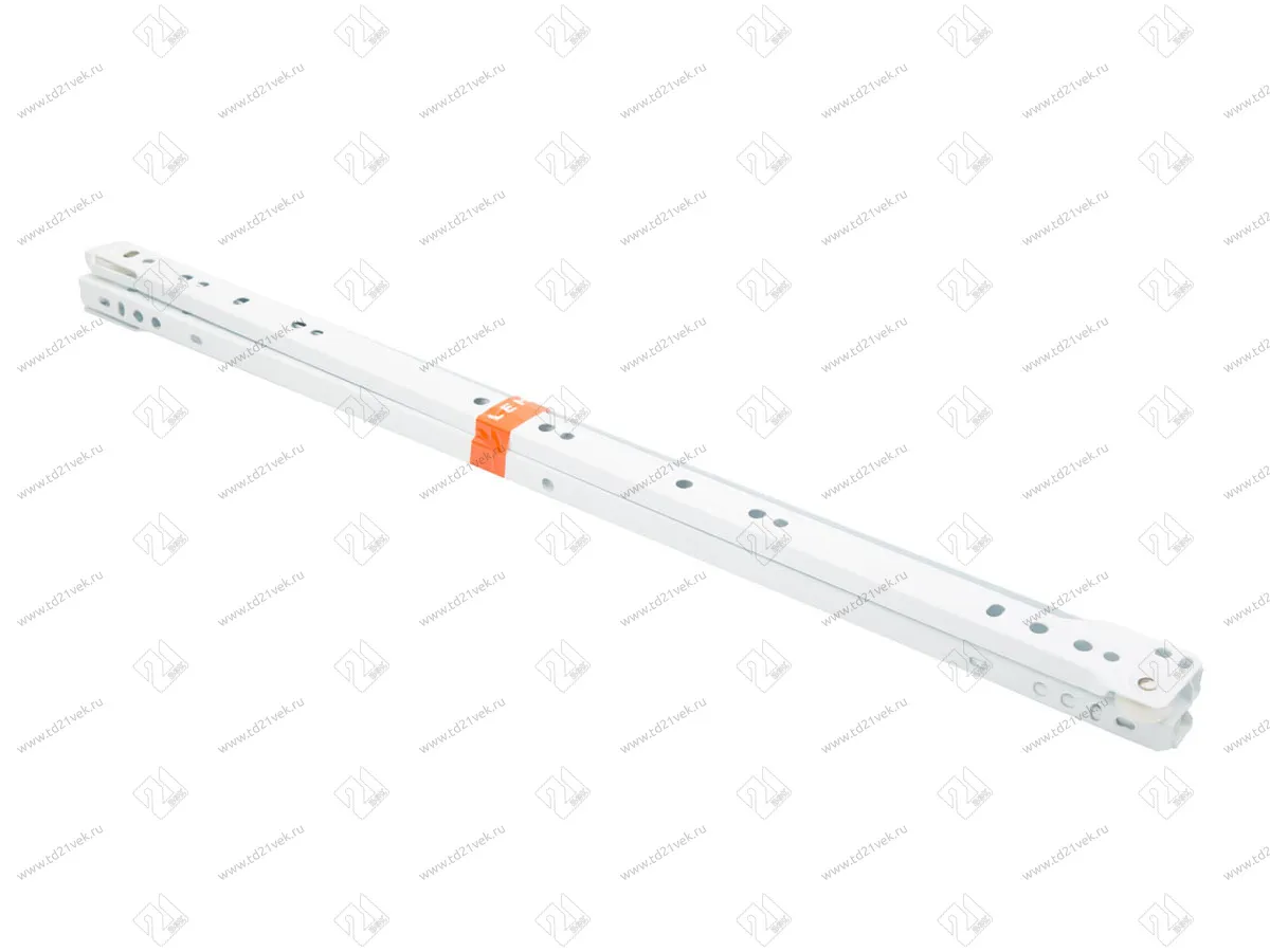 Направляющие роликовые 500 мм (0,8мм), комплект, белые NR-08-WT1-500 <25> 1