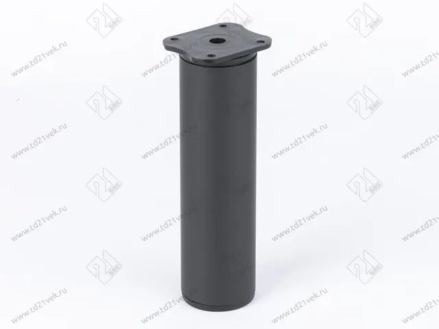 Опора декоративная H150+15мм, черный матовый 1