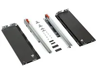 12716813850776 / 12716813850745 FLOWBOX L450 мм / H192 /16 (антрацит) с довод. (pack) <6>