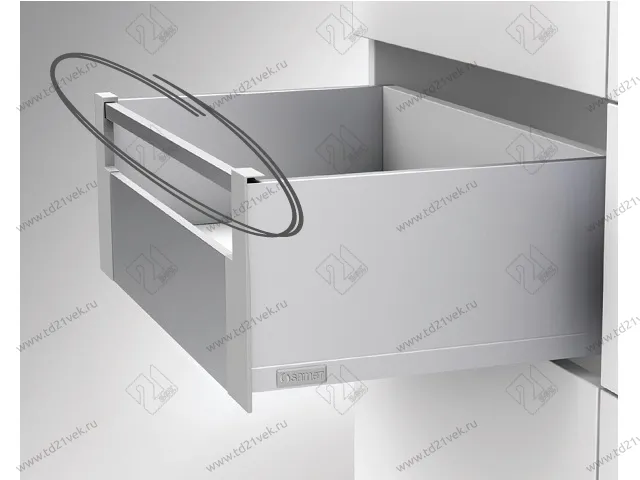 1279616071107 FLOWBOX Передний рейлинг 1200 (L1111 мм) (антрацит) <12> 2