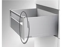 1279647207 FLOWBOX  Держатель передней панели H192 мм (антрацит) <12>