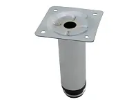 Опора мебельная H100 / d30 мм, хром