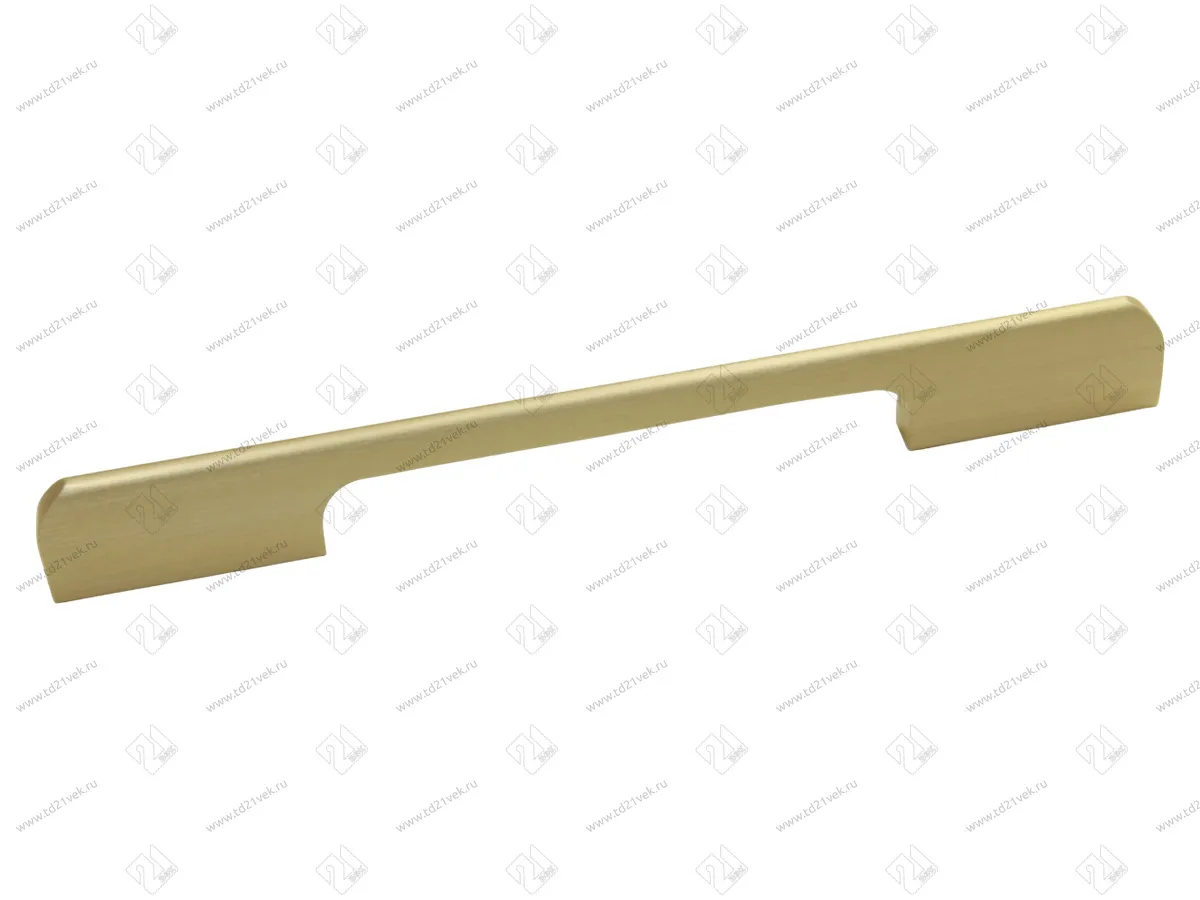 Ручка-скоба 192мм (L212мм) золото шлифованное, AL 07 1