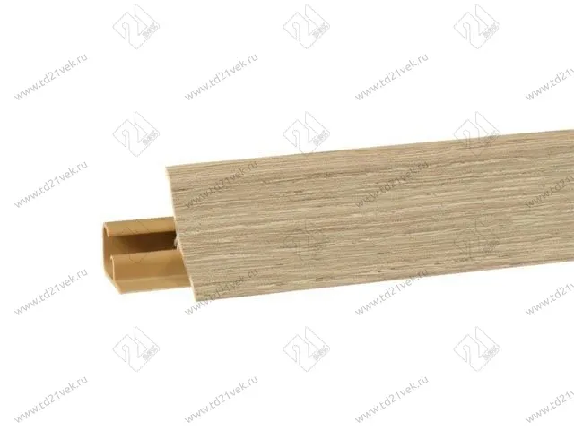 Плинтус RUS LB 231(18) Дуб Сонома светлый 3,0 м (№ 601) <1/15> 1