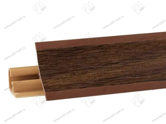 Плинтус для столешниц  "орех темный" 3,0 м LB-23-682 (№682) <1/25> 1