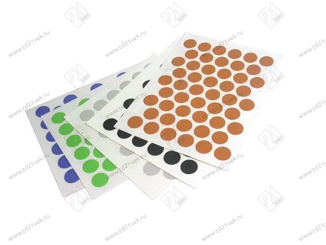 Заглушка под евровинт W А-6636 d14 орех ГЛЯНЕЦ (1250 шт.) <1/50> 1