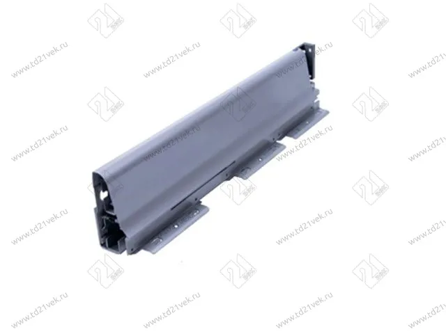 127140261 SMARTBOX L500мм / H99мм / 16мм-дно / задн.стенка (белый) с довод. (pack) <1/4> 2