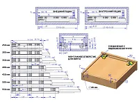 Направляющие 400мм скрытого монтажа полного выдвижения, 3D крепления, нагрузка-35кг, c доводчиком