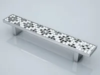 RD-192-02 Скоба Metax 192 мм (хром) <25/125>