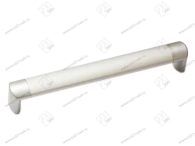 Ручка-рейлинг С30/128мм, металлик/металлик <200> 1