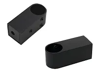 Держатель рейлинга модерн черный