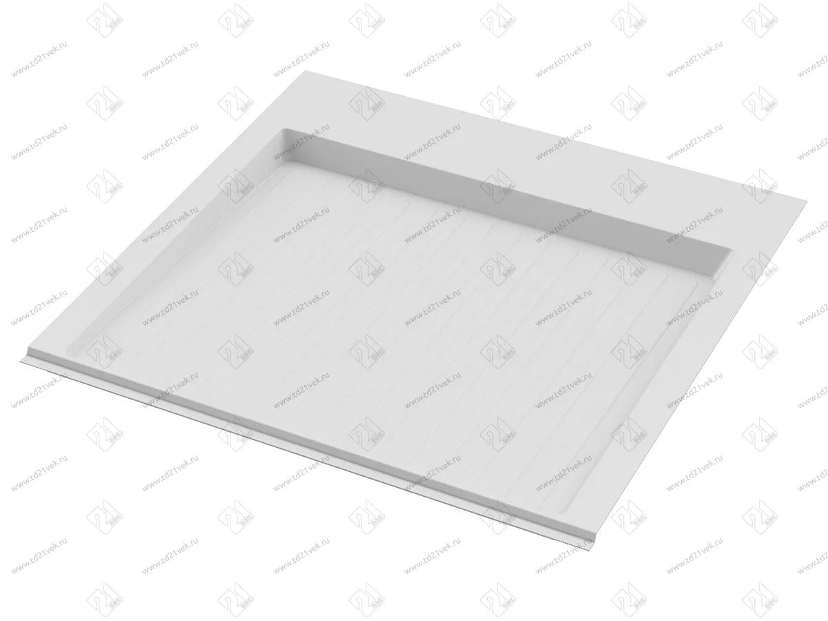 S-2262-W Поддон гигиенический под мойку Starax в базу 600мм (620x580x40) белый 1