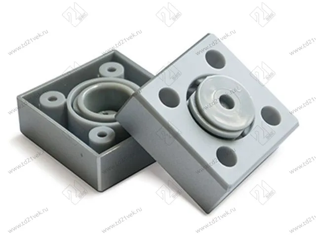 Опора декоративная регулируемая Н20+5мм металлик 1