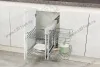 S-3007-C Волшебный угол для распашных фасадов в базу 450 мм, Starax, 2-х ярусный, (640х510х560 мм), универсальный превью 1