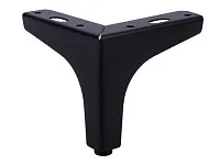 Опора декоративная H100мм, черный матовый, NO301-100