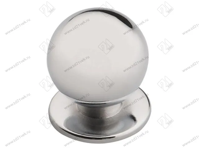 K-1120 Ручка-кнопка, хром <100/500> 1