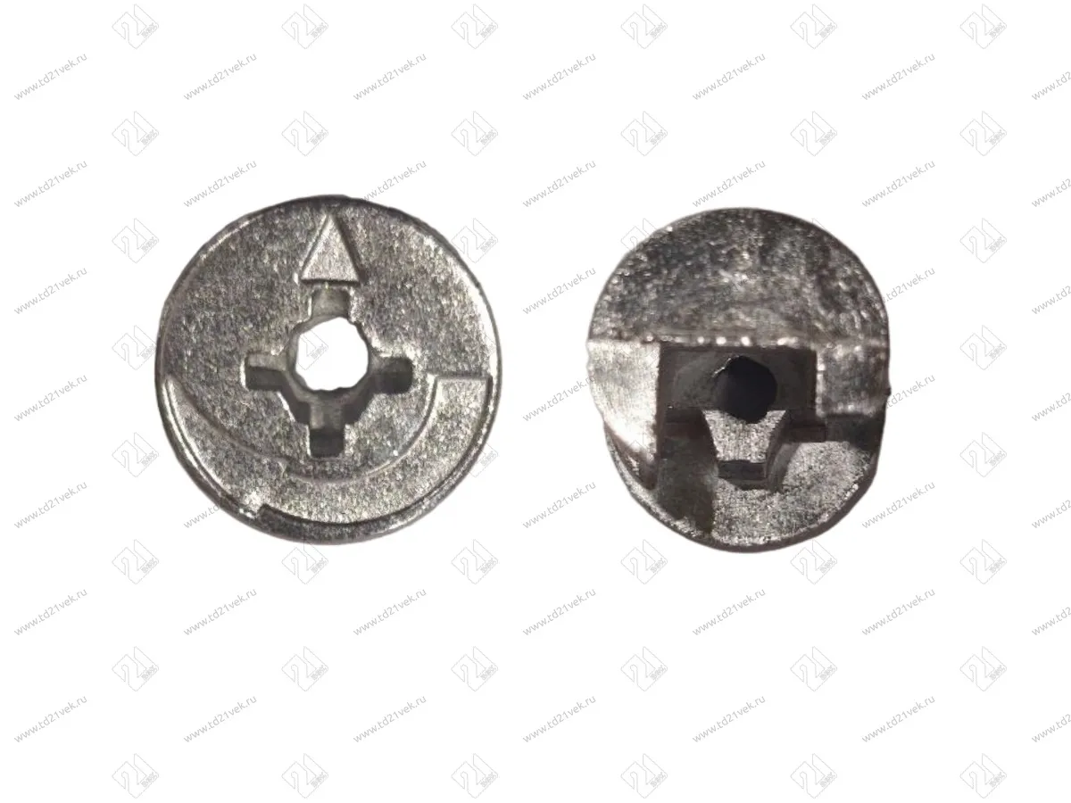 Эксцентрик для плиты 16 мм, литой, d15х12 мм, 3,5 гр. 2