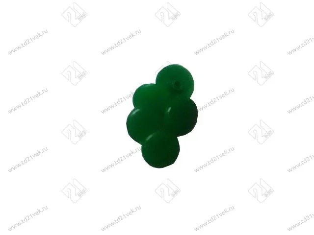 Заглушка для евровинта, зеленая, 1 упак=1000 шт. 1