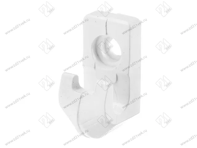 Клипса сетчатых полок, белый <500> 1