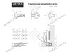 2pcs-M403-Full Петля slide-on без доводчика 165 градусов, накладная (2 шт) превью 2