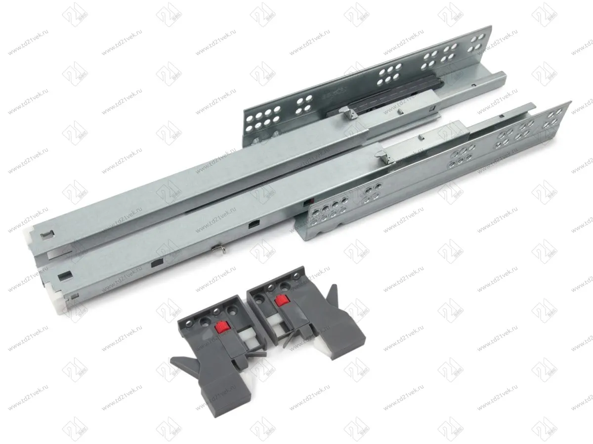DB8885Zn/350 Направляющие 350 мм push-to-open скрытого монтажа B-slide  <10> 1
