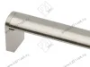 UZ-682128-06 ручка мебельная  UZ-682 C=128, шлифованная сталь <15> превью 3