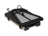 S-6616-A Выдвижная гладильная доска с фасадом в 400 базу, Starax, антрацит