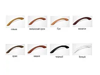 Скоба Sedef глянцевая к.2104-03/96 (бук) пластик <100>