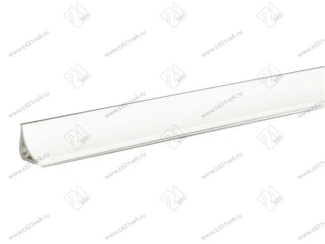 Плинтус RUS LB 15 (25) Белый глянец 3,0 м (№ 6056) <1/30> 1