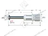 102-02-33-403 Дюбель Mesan Dufix L11/34мм d10мм (быстрый монтаж) <1000/4000> превью 2