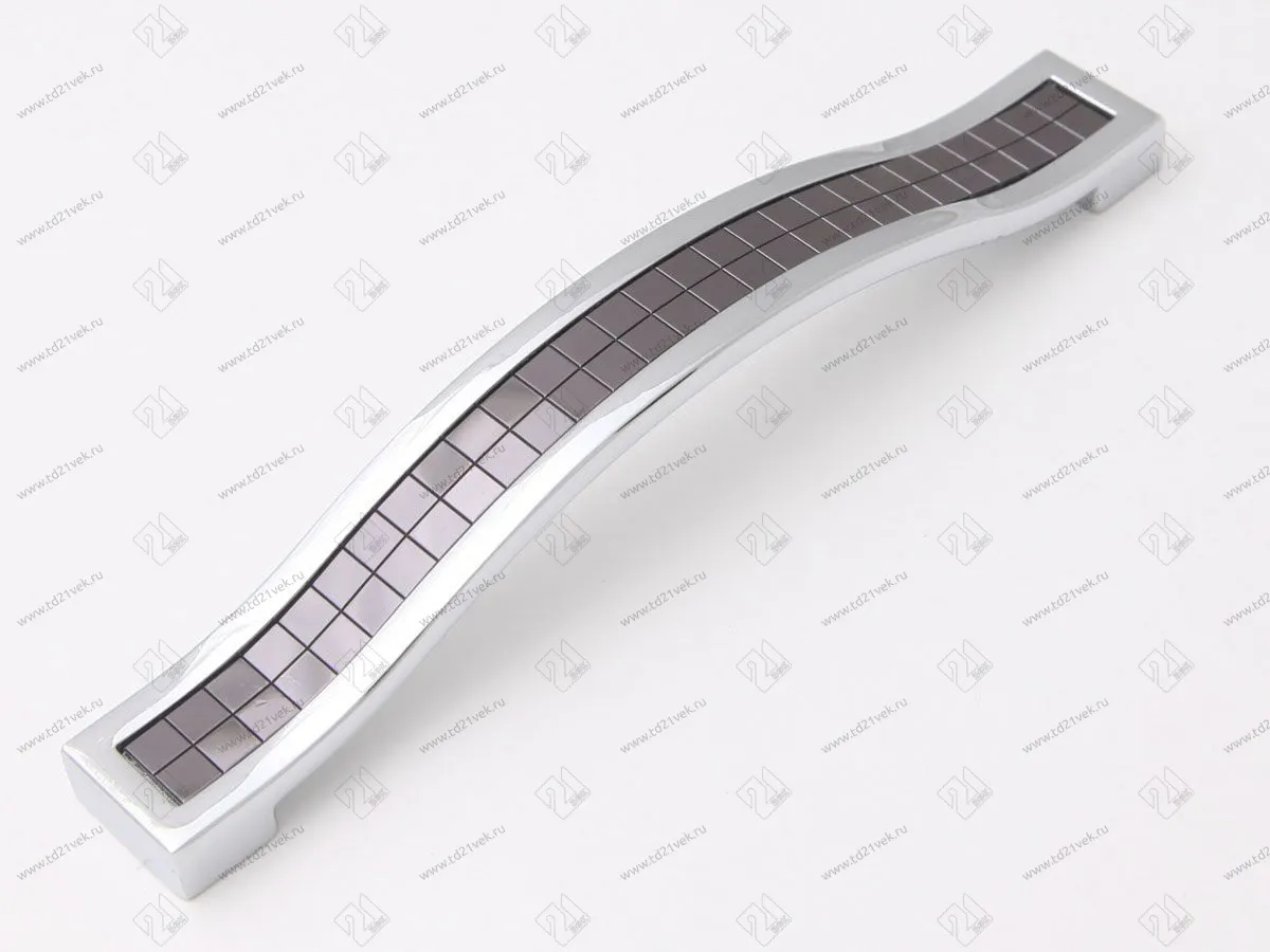 BT-224-02-19 Скоба Metax 224 мм (хром/антрацит) <25/125> 1