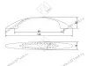 Скоба "Оскар" 5032-06/96 Ноктали  (хром)<50/400> превью 2