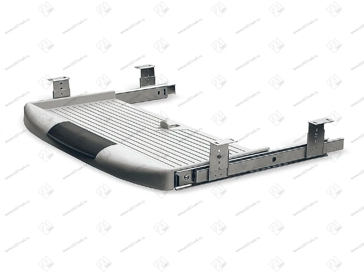 Полка для клавиатуры, серая, пластик, сталь SK-027-80 <1/10> 1