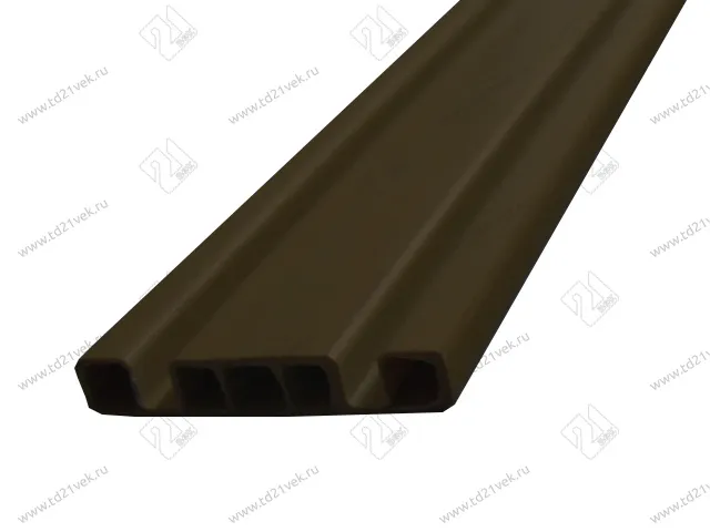Направляющие -дабл 2м., коричневый 1