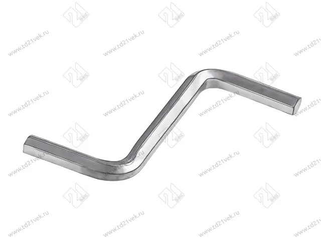 Ключ шестигранный для евровинта 4мм, S-обр., цинк 1