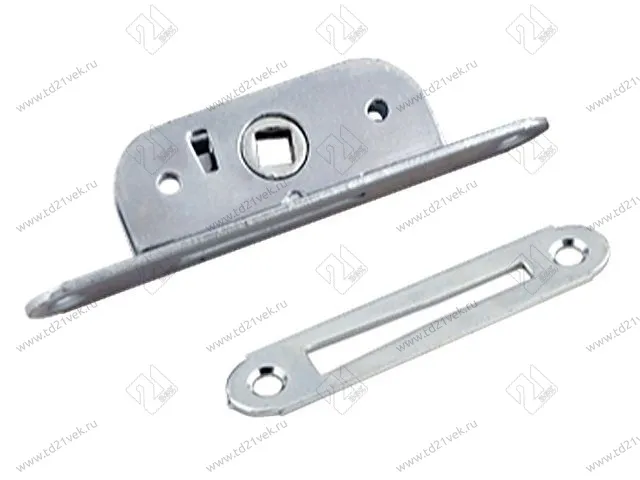 Завертка врезная ЗР2-2 с планкой, цинк <100> 1