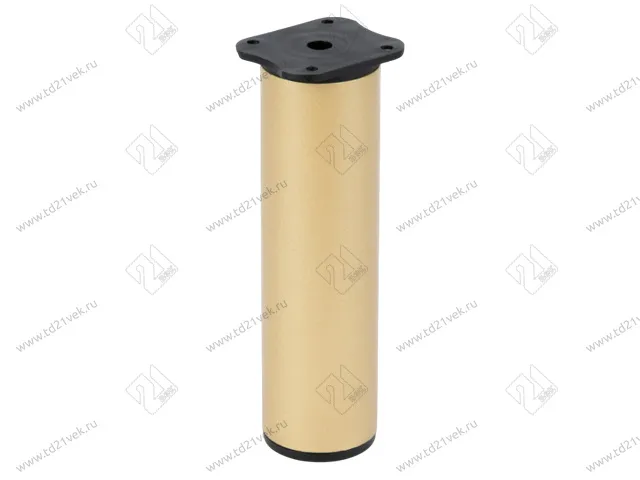 Опора декоративная H150+15мм, золото матовое 1