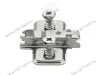 173L8100 MPL V500NI Планка ответная BLUM CLIP, крест., H=0мм, евровинт превью 1