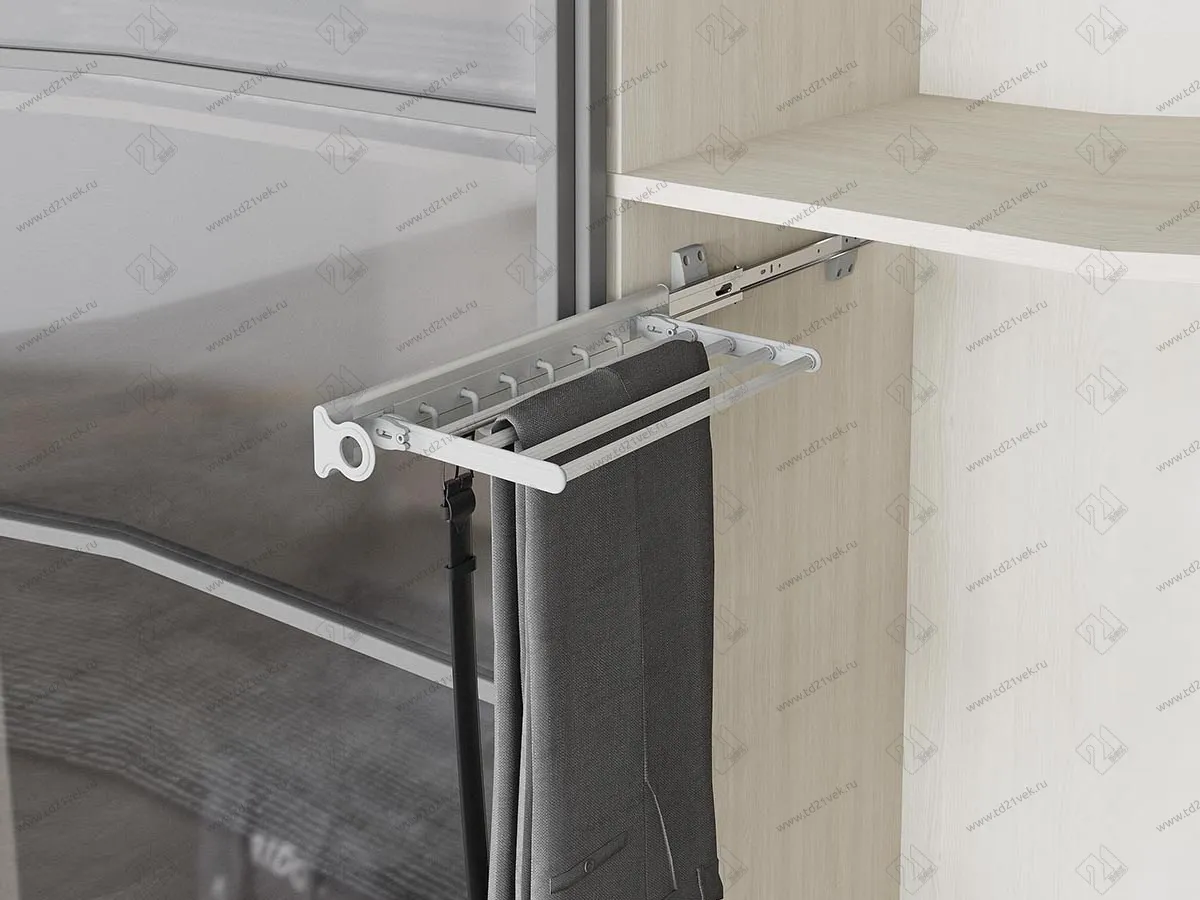 S-6540-G Вешалка для брюк, Starax, (215х460х90 мм) 1