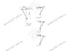PD-G60160-02 Газлифт мебельный 60N L160мм (короткие) <50> превью 2