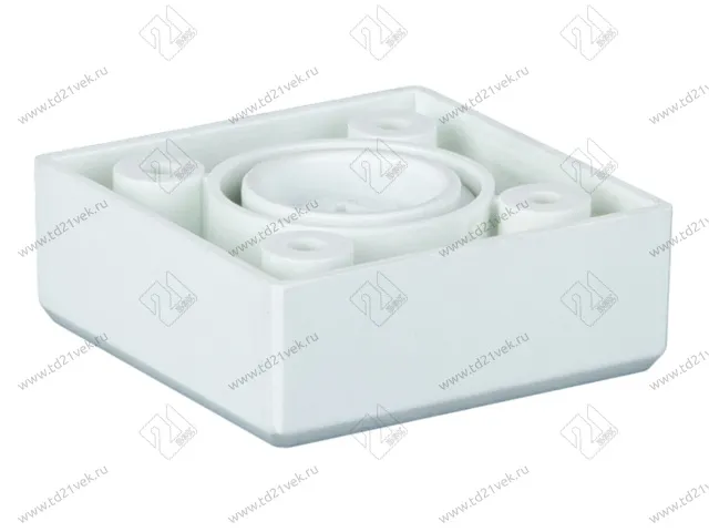 Опора декоративная регулируемая Н20+5мм белый 1