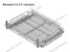 S-2032-C Сушка для посуды выдвижная в нижнюю базу 700 мм, Starax, направляющие Blum Tandem, с доводчиком,  (660-680х520х185 мм), хром превью 2