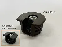 KRF016BR Стяжка XSTAR d20*H12,5мм с эксцентр.(для 16мм) (коричн/Coffee) <500/1000>