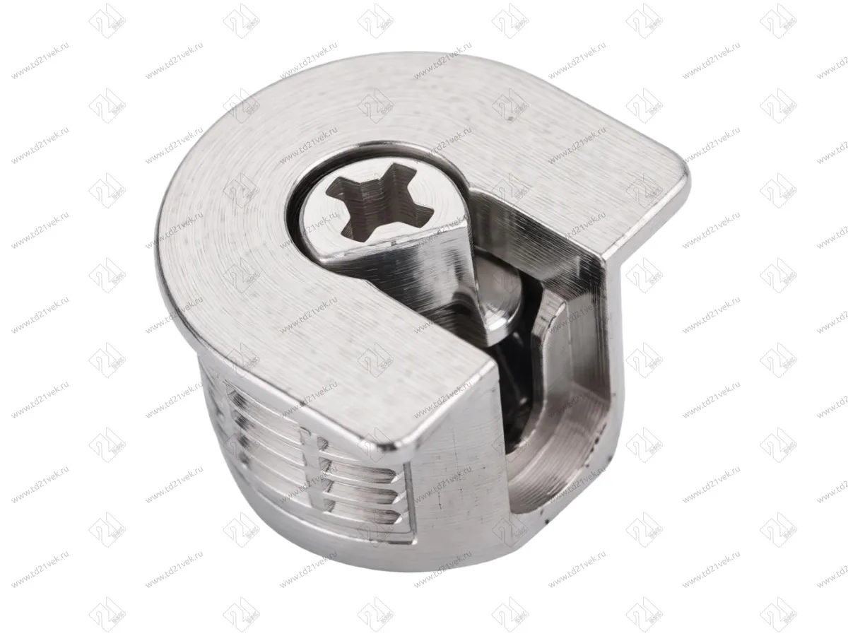 Стяжка для плиты 16 мм, 20х12 мм, металл, никель 1