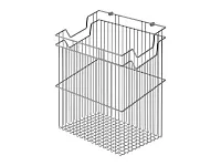 S-8115-C Корзина для белья навесная в базу 500 мм, Starax, (430х290х500 мм), хром