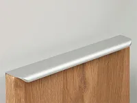 RT110SC.1/224/300 Ручка торцевая 224 мм сатиновый хром <50>