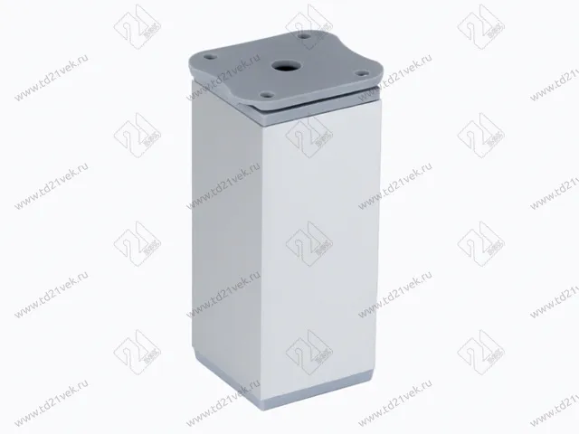 Опора декоративная H100+15мм, металлик 1